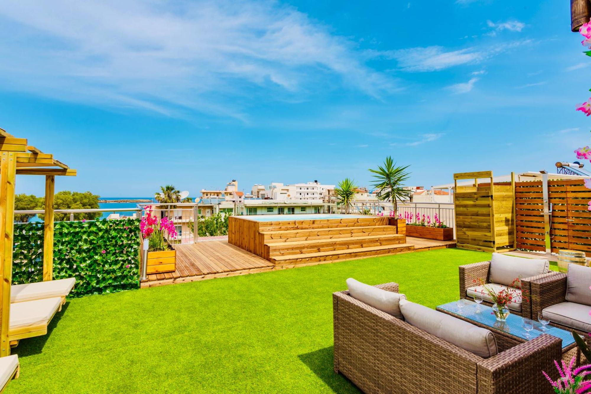 Pearl Seaside Cozy Apartments Chania  Екстер'єр фото